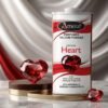 Amour Crystal Heart Perfumed Talcum Powder